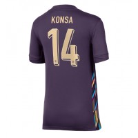 England Ezri Konsa #14 Replica Away Shirt Ladies Euro 2024 Short Sleeve